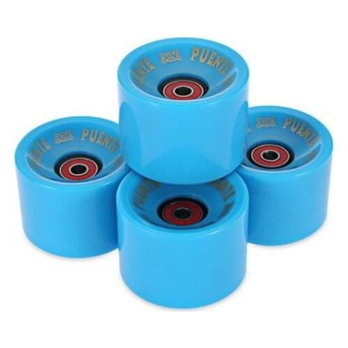 60x45mm Long Board Wheel PU Sliding Plate Wheel Cruise Plate Wheel -9 Skateboard Bearing Dropshipping