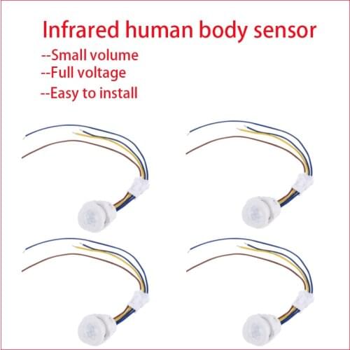 1pcs PIR Sensor Detector Smart Switch 110V 265V LED PIR Infrared Motion Sensor Detection Automatic Sensor Light Switch