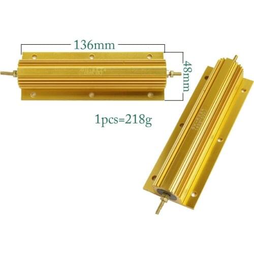 150W 1 2 3 4 5 6 8 10 75 27 15 300 ohm 100% Original new Fixed Resistor Power Wirewound Aluminum Resistance +/- 5% (custom made)