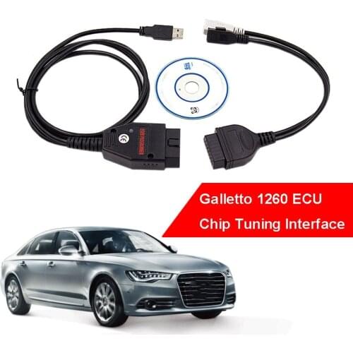 2019 Professional Galletto 1260 ECU Chip Tuning Tool EOBD/OBD2/OBDII Flasher Galleto 1260 ECU Flasher Programmer Scanner
