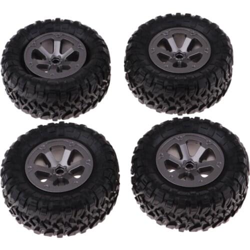 4x General Wheel Tires 73mm Wheel Plastic Tire Upgrade Parts