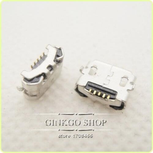 50pcs/lot Free shipping Micro USB charging port jack connector USB Connector for HTC T8585 T8588 HD2