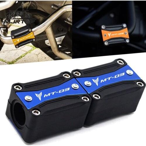 MT-03 Motorcycle Engine Guard Bumper Protection Decorative Block Crash Bar Accessories For Yamaha MT03 MT 03 mt-07 2015-2021