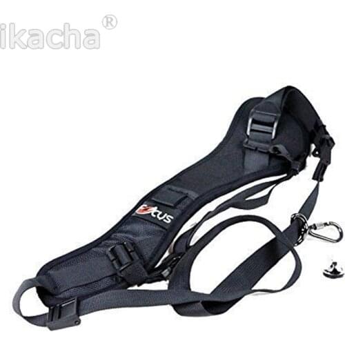 Focus F1 Quick Rapid Camera Single Shoulder Sling Black Belt Strap For Canon Nikon DSLR for 7D 5D Mark II D800 A77 60D