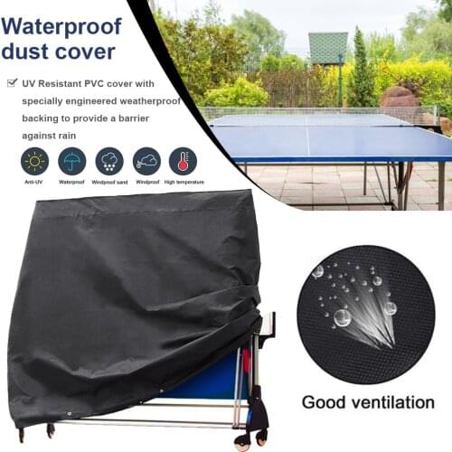 Waterproof Dust-proof Pings Pong Table Cover Storage Cover Protection Table Tennis Sheet Furniture Case for Indoor Outdoor