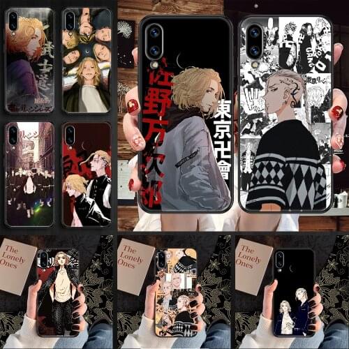 Anime Tokyo Revengers Phone case For Huawei Honor 6 7 8 9 10 10i 20 A C X Lite Pro Play black art coque luxury cover 3D back
