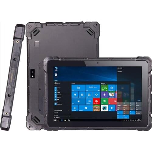 F7 QR code scanning waterproof 10.1 inch Windows 10 ip67 mini pc industrial rugged tablets
