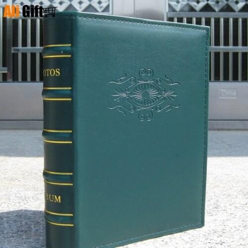 Hot Selling 4 Inch Photo Album Large Capacity PU Leather Photo Album for Lover Baby Wedding Birthday Gift Family Memory Record