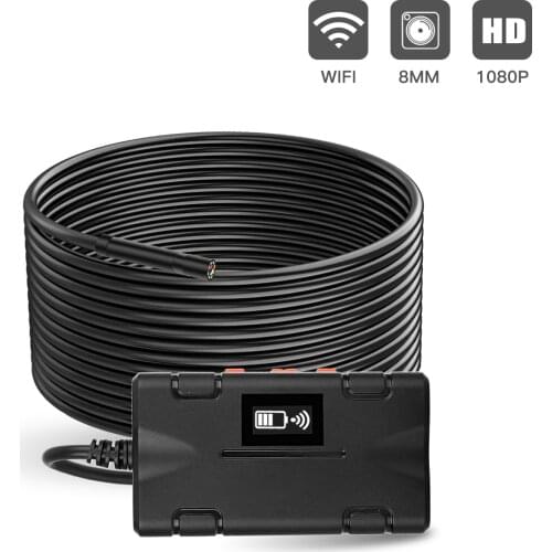 Newest 1080P F270 WiFi Endoscope Camera IP67 HD Inspection Camera With battery For Android iPhone IOS Endoscope