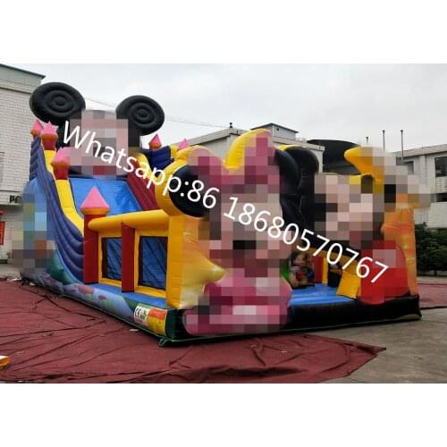 China Guangzhou) Factory direct inflatable slide / castle / trampoline / pool slide YLY-W59