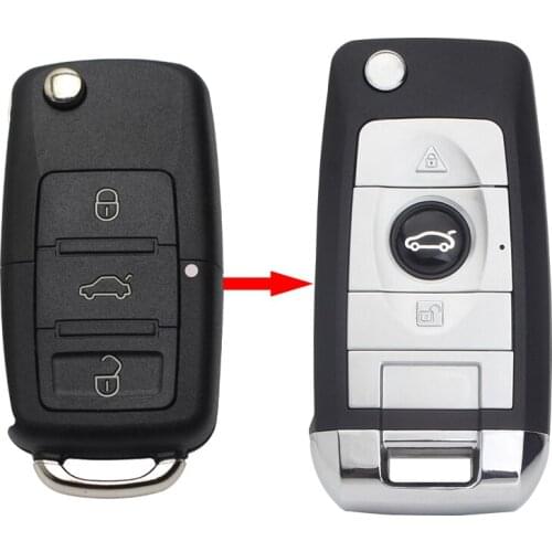 Car Modified Remote Key Shell Key Case for VW PASSAT Tiguan Touareg Polo GOLF Jetta Beetle for Skoda Superb Octavia Yeti Fabia