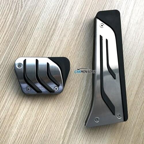 For BMW X1 X3 X4 X5 X6 1 2 3 5 6 7 Series F30 F35 F34 F31 320 328 335 Pedal Pad Mats Cover Car Accessories Car Styling