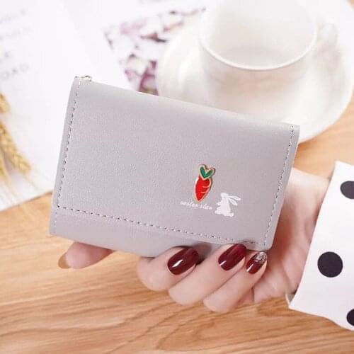 New Arrival Wallet Short Ladies Wallet Zipper Wallet Patchwork Fashion Mini Wallet Fashion Coin Purse Wallet Card Holder Leather