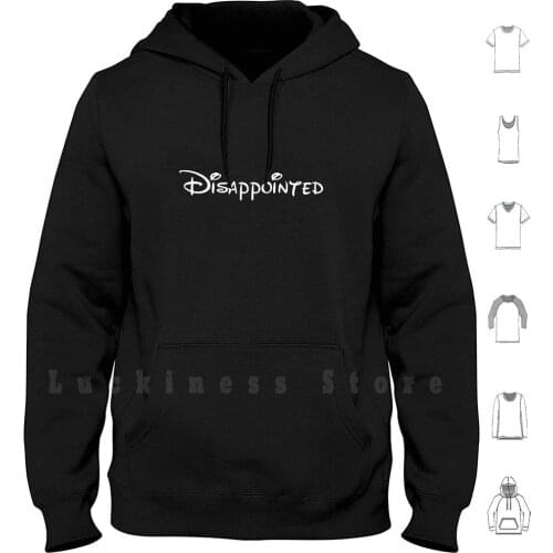 Disappointed Inverted hoodies Font Funny Princess Prince Story Cute Black White