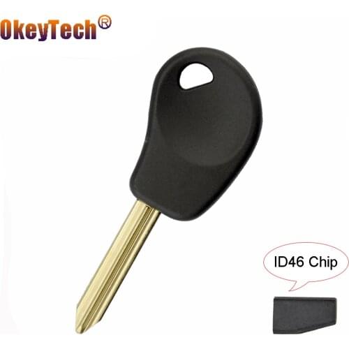 OkeyTech Blank Blade Car Key Shell Replacement FOB For Citroen Key Case For Citroen C5 C6 Picasso Saxo Jumpy Despatch Key Cover
