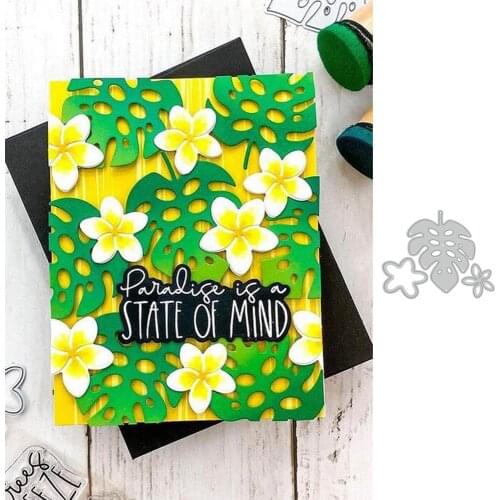 Hollow Stars Leaf Metal Cutting Die Stencil Template for DIY Embossing Paper Photo Album Gift Cards Making Scrapbooking Craft