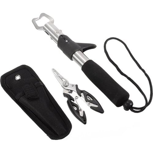 Stainless Steel Fishing Pliers Line Cutter Remove Hook Tackle Gripper Set Fishing Multi Tackle Tool Sea Carp Fishing Equipment