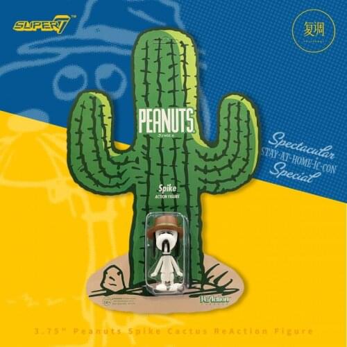 Super7 Peanuts Spike Snoopy PVC Collectible Model Action Figure Toy Doll Gift