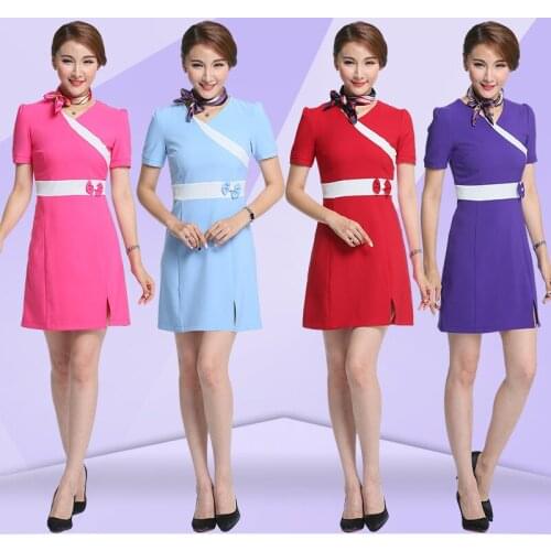 Women V Neck Hospital Nurse Uniforms Doctor Nurse Short Sleeve Patchwork Bow-knot Medical Beauty Salon SPA Work Wear