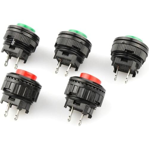 2pcs Ds-500 / Ds-501 Instantaneous Button Switches 14mm No / NC