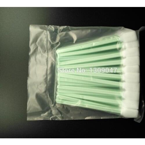 50 pcs cleaning swabs for Epson Roland Mimaki Mutoh All Large Format Solvent Printer Printhead Sponge sticks swabs
