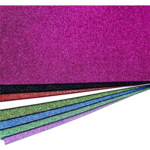 Glitter Foam Paper Spong Paper Diy Craft Manual Paper-Cut Scrapbook Paper Kindergarten Decorations Supplies 20X30 Cm 10 Pcs/Bag