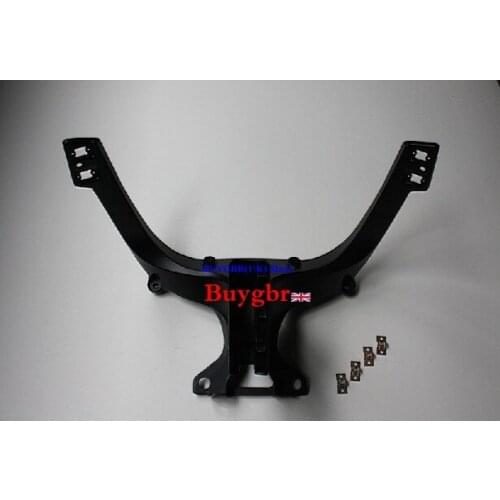 Black Front Headlight Upper Fairing Stay Bracket Motorcycle For Ducati 848 2008 -2011 1098/S 2007 - 2009 1198/S/SP 848 EVO 11-13