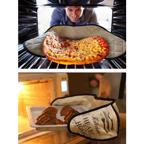 Double Oven Mitts,17*88 cm