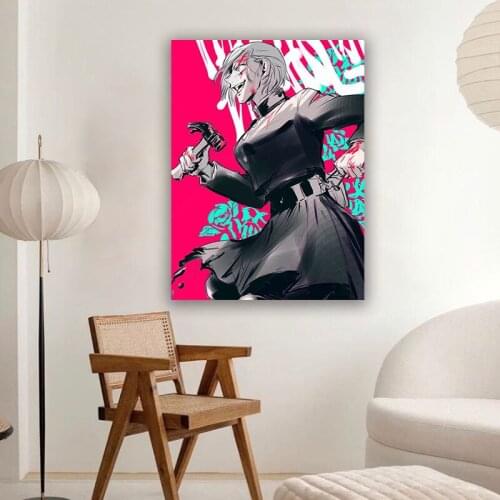 Wall Artwork Jujutsu Kaisen Anime Pictures HD Printed Kugisaki Nobara Canvas Painting Home Decoration Living Room Modular Poster