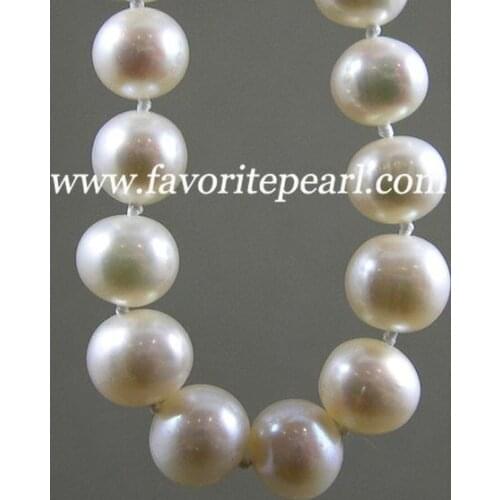 Favorite Pearl Jewelry Set AA 7-8MM White Natural Freshwater Pearl Necklace Bracelet Earrings New Wedding Party Women Jewelry