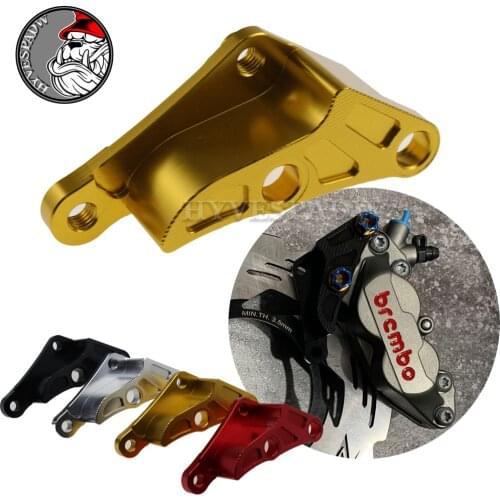 Motorcycle for Vespa GTS GTV 300 Hpe 2020 Caliper Adapter Code Brake Caliper 40mm Rotor Caliper Adapter Brackets