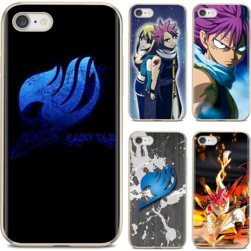 Soft Cover Bag For iPod Touch For iPhone 11 Pro 4 4S 5 5S SE 5C 6 6S 7 8 X XR XS Plus Max Shell Bags Cute Anime Fairy Tail