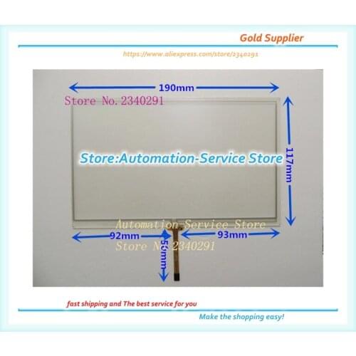 A New 8 Inch Touch Screen Is Suitable For Car Navigation Systems Video Intercom Control Learning Machine Touch Panel 190*117