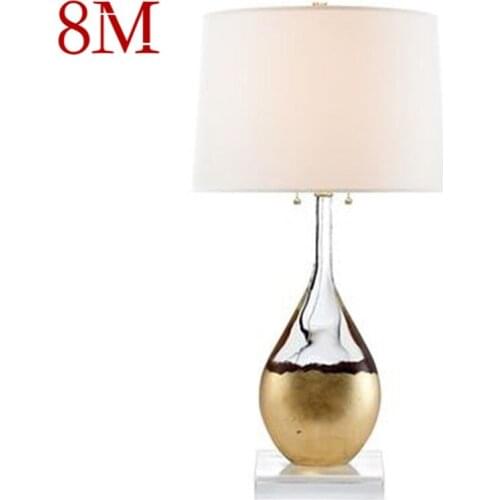 8M Simple Table Desk Lamp Contemporary Creative LED Light for Home Living Bed Room Decoration