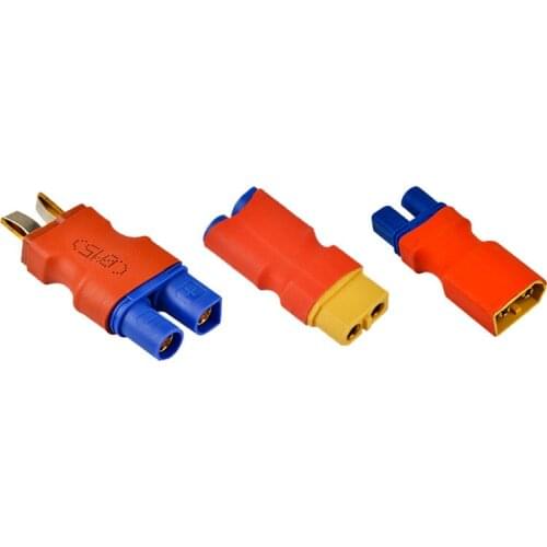 XT60 Male Female to EC3 Male Female Plug T Male to EC3 Female Plug Connector for RC Model