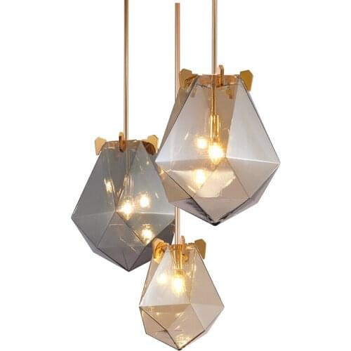 Modern Glass Ball Pendant Lights For Dining Room Indoor Home Kitchen Fixtures Hanging Lamp Bar Restaurant Decor Luminaire Luster
