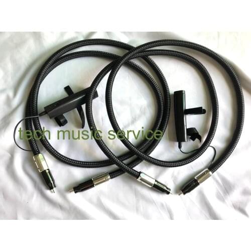 WEL SIGNATURE 72V DBS RCA INTERCONNECT AUDIOPHILE CABLE with new 72V Carbon DBS