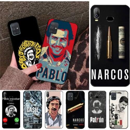 Narcos TV Series Pablo Escobar Phone Case For Samsung Galaxy A52 A21S A02S A12 A31 A81 A10 A30 A40 A50 A70 A80 A71 A51 5G