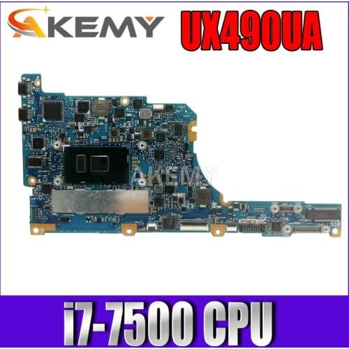 UX490UA motherboard UX490UA laptop Motherboard For Asus ux490uak ux490ua ux490U UX490 Mainboard UX490CA motherboard W/i7-7500CPU