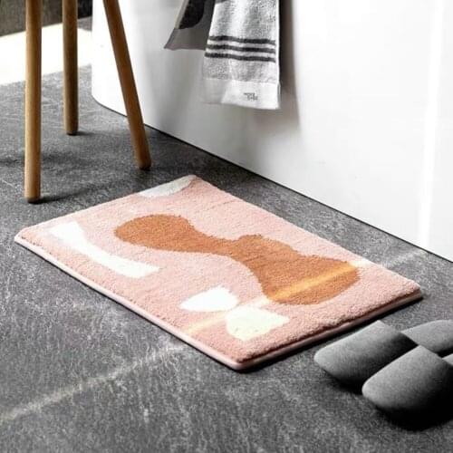 Home Entrance Bathroom Absorbent Floor Mat Quick-Drying Mat Nordic Carpet Door Mat Tapis Priere Musulman Islam Interactif Minima
