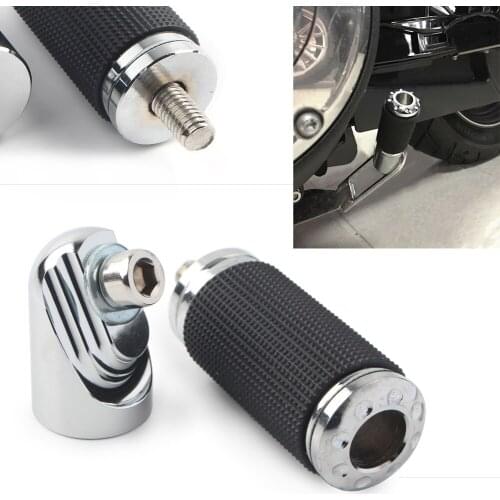 Motorcycle Kickstand Extension Jiffy Stand For Harley Dyna Wide Glide Fat Bob 1991-2017 Chrome