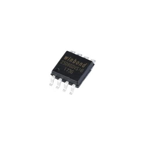10pcs/lot W25Q80DVSSIG FLASH SPI SOP-8 Memory IC New and Original