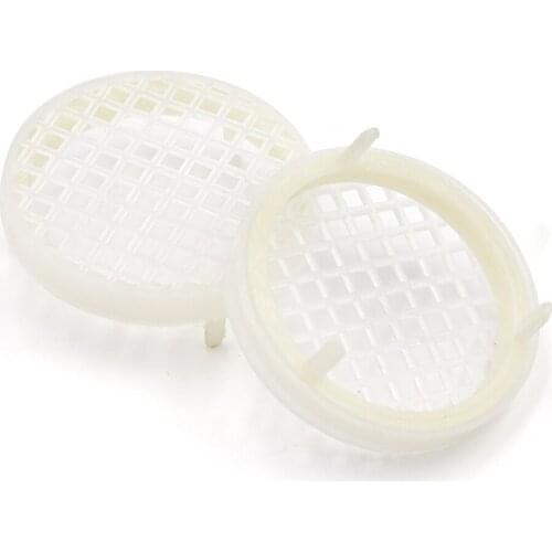 2pcs Beekeeping Tools Infertility Queen Cage Beekeeping King Cage Prisoners Plastic White King Prisoner Cage Bee Equipment