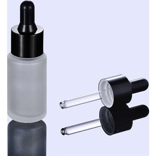300pcsx 20/25/30ml Glass Dropper Bottle Refillable Tea Tree Oil Essential Aromatherapy Perfume Container Liquid Pipette Bottle