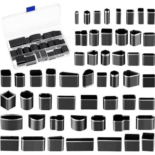 52Pcs Shaped Style 1 Hole Hollow Punch Cutter Set Punching Tool for Leather Belt Phone Leather Craft DIY Tool