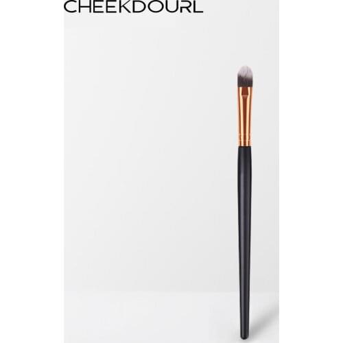 CHEEKDOURL Single Black Eye Shadow 1PCS Brush With Plastic Hand Soft Eyeshadow Brush Makeup Brush Tool Makeup Tools