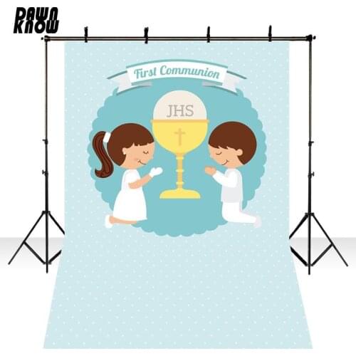 DAWNKNOW Party Photography Background Photocall First Communion Newborn Photo Shoot Fotografia Backdrop Children lv665