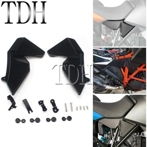 ABS Plastic Motorcycle Fairing Parts Radiator Side Guard Panel Cover For 1050 1090 1190 1290 Adventure ADV Side Cover Protector