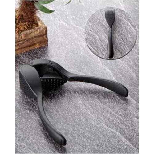 Black Lux Steel Garlic Crusher Stainless Kitchen Practical Quality Product