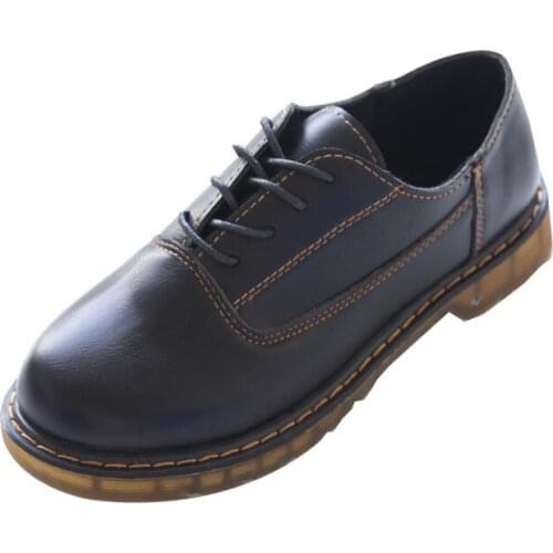 Uniform Jk Shoes Black British Small Leather Shoes Women 200 New Japanese Jk Net Red British Style Wild Retro Shoes Students Au